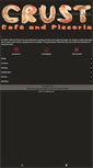 Mobile Screenshot of crustcafeandpizzeria.com